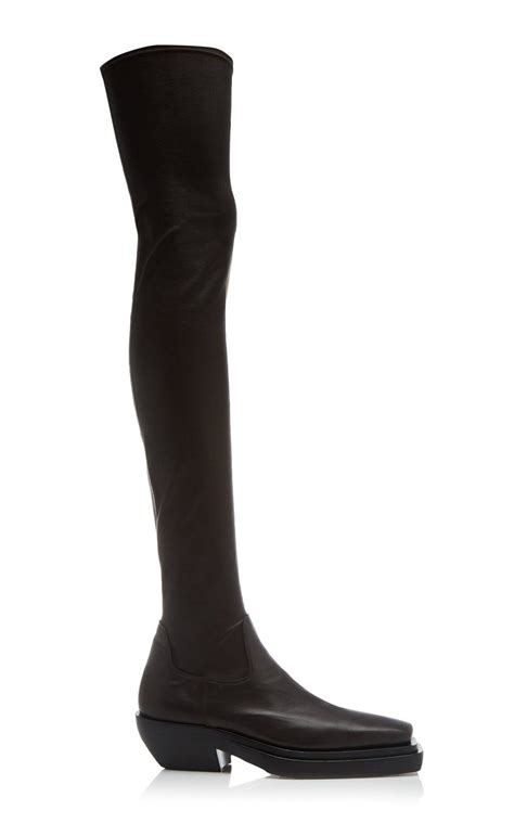 bottega veneta thigh high boots.